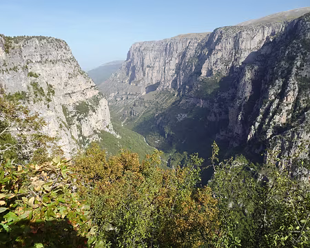 DSC00114 Point de vue de Grounia sur les gorges de Vikos