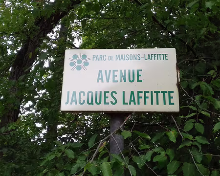 014 L’avenue Jacques Laffitte, devenu propriétaire du château en 1809