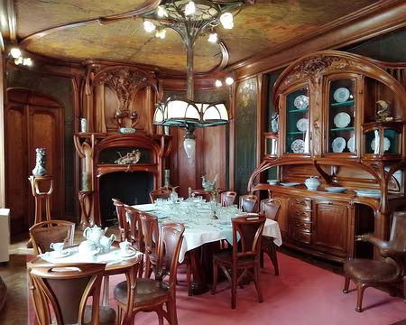 39 Au musée de l'école de Nancy : salle à manger Masson