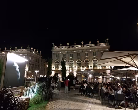 57 Place Stanislas by night