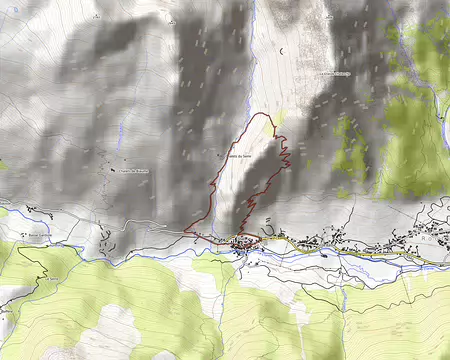 007_J1 Samedi 17 octobre. Le Creux des Souches en boucle depuis Névache. 7,36 km, + 482 m, -482 m