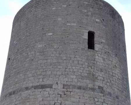 004 Ce donjon est situé à l’angle nord du château