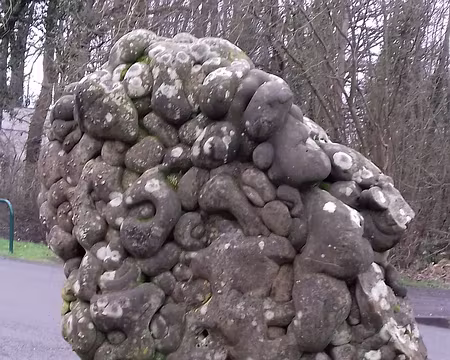 010 Bloc de grès décoratif