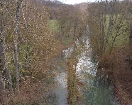 029 L'Yerres, vue du viaduc.