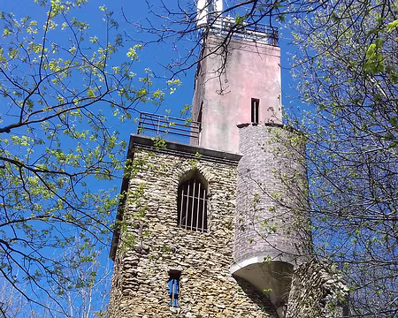 003 Une antenne relais a été installée par France Télécom au sommet de la tour restaurée dans les années 2000