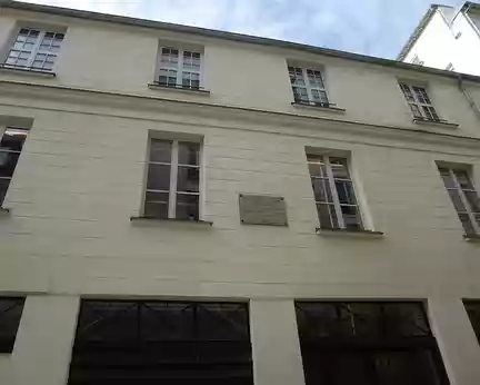 P1130673 Balzac établit son imprimerie, rue Visconti, de 1826 à 1828.
