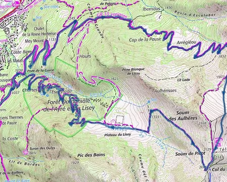 P1280134 Jour 2 : Cauterets - Col de Riou - Col de Lisey - Cauterets (16,6 km - +1160/-1160)