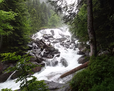 DSC08834 Descente du Gave du Marcadau sous la pluie