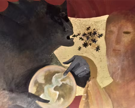 105 Le Diable offre à Jésus tous les royaumes du monde