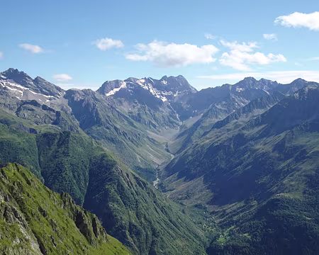 DSC09132 Vue sur la vallée de la Séveraisse et cequi nous attend le lendemain