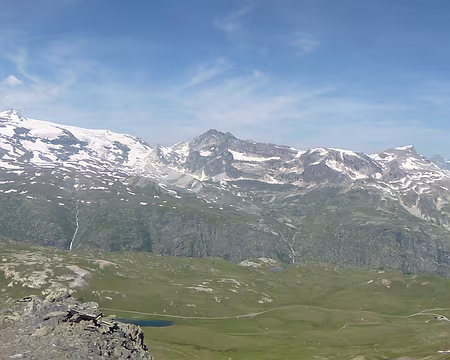 P1130945 Panorama de la Dent Parrachée à la Grande Motte depuis la pointe de Lanserlia (alt. 2879 m)
