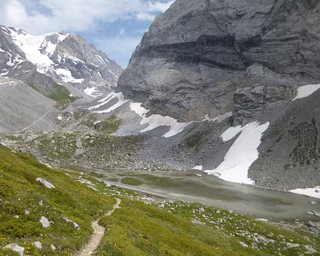 P1130996 Le lac des Vaches et le glacier de la Grande Casse