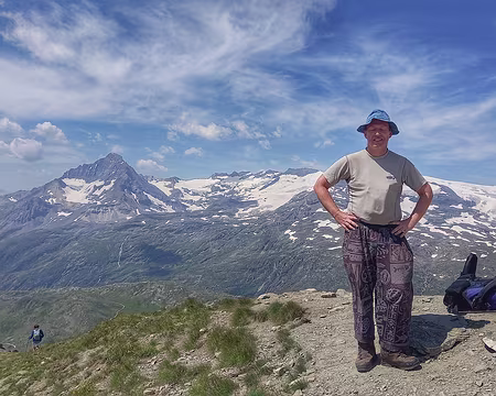 024v Devant les glaciers de la Vanoise.