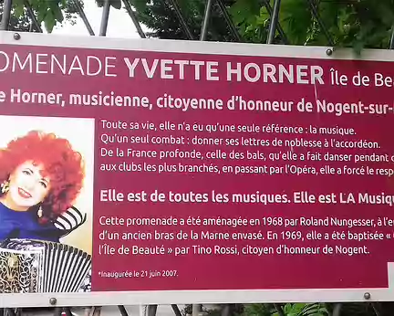 036 Yvette Horner (1922-2018), citoyenne d’honneur de la ville