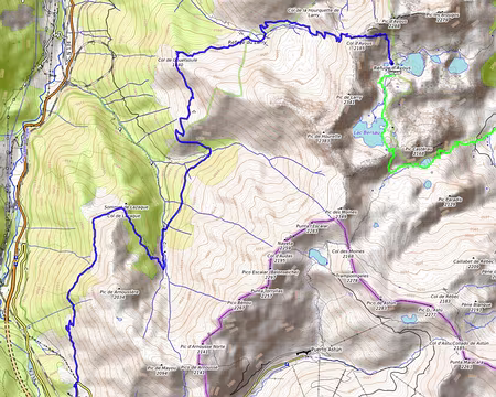 007_J2 2 août. De Peyranère près du Col du Somport à Ayous. 14,85 km, +1245 m, -625 m