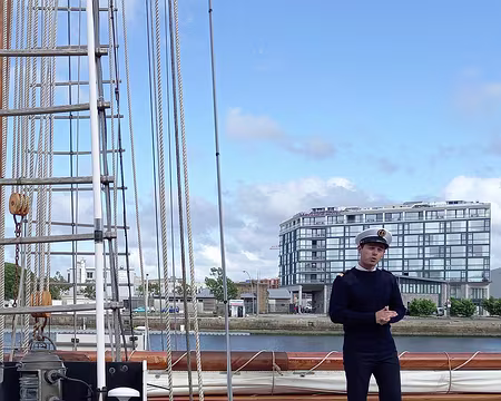 012 Accueil pour la visite de la belle goélette Etoile