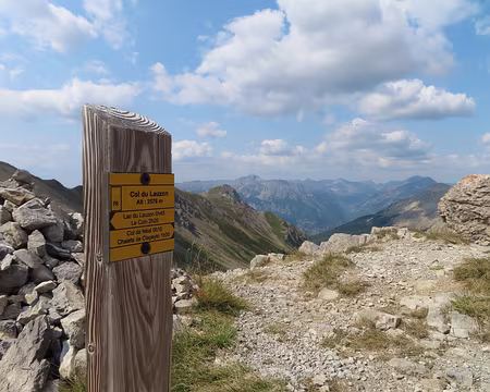 IMG_8805 Au col du Lauzon, ça commence à souffler sérieux.