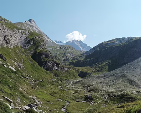 00077 J 6 - départ pour le col de la Vanoise par le vallon de l'Arcelin