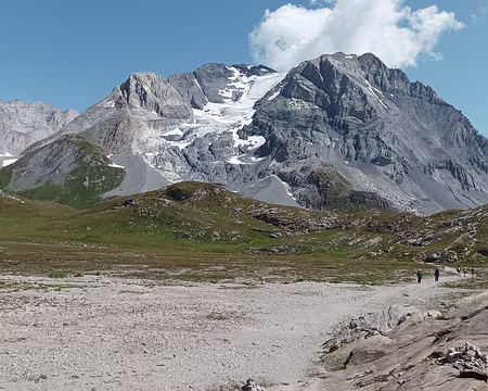 00082 en vue le glacier des grands couloirs de la Grande Casse