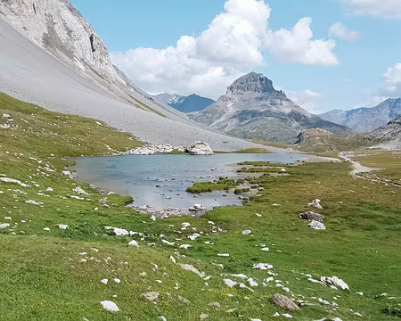 00087 Lac du col de la Vanoise où nous avons rencontré des marmottes
