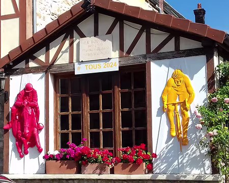 016 Le peintre suisse Karl Bodmer (1809-1893) vécut dans cette maison à partir de 1849