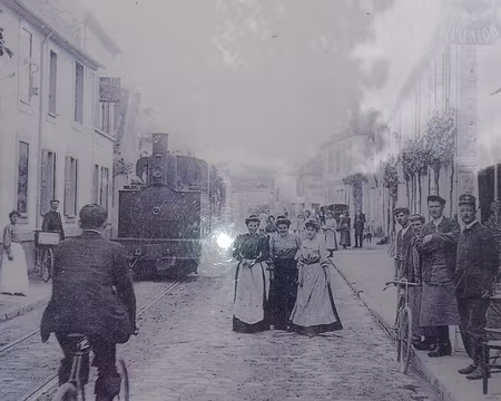 033 La Grande Rue de Barbizon au temps jadis …