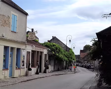 043 La Grande Rue de Barbizon vue depuis l’auberge située au n° 92