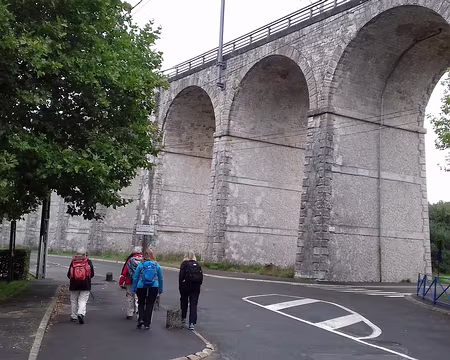 002 Départ de Longueville en direction du sud-ouest pour une boucle de 14 km via Savins