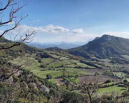046 Synclinal de St-Pancrace vue par l'ouest.