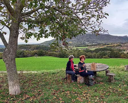 136 Un bon café après les emplettes à la chocolaterie La Frigoulette.