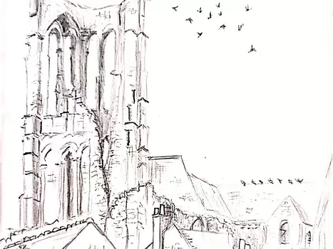 2021-10 Larchant rando dessin