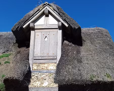 021 Détail du toit de chaume