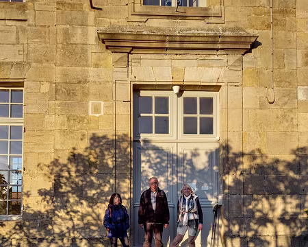 Chantal, Pascal, Odile, devant le gîte Chantal, Pascal, Odile, devant le gîte