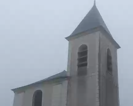 003 L’église Saint-Martin (1746), de style classique, à Saint-Martin-du-Tertre, le plus haut village d’Île de France (altitude : 200 m)