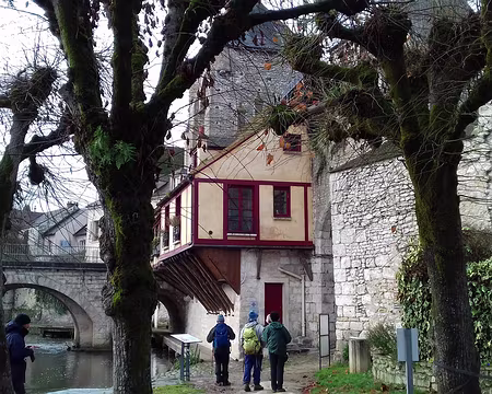 014 La Maison Sauvé (1764) accolée au rempart. Classée Monument historique en 1911, restaurée en 2014