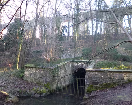 P1140662 La Bièvre passant sous l'aqueduc de Buc