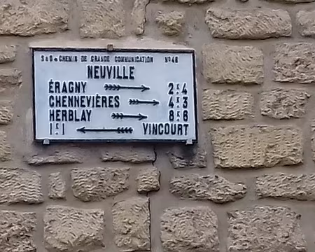 036 Ancien panneau routier