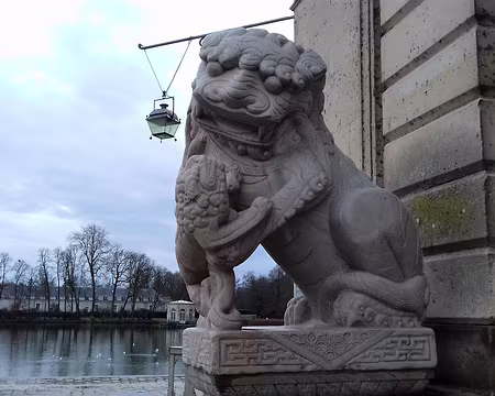 047 Lion de Fo de la Chine impériale à l’entrée du musée chinois (1860) de l’Impératrice Eugénie