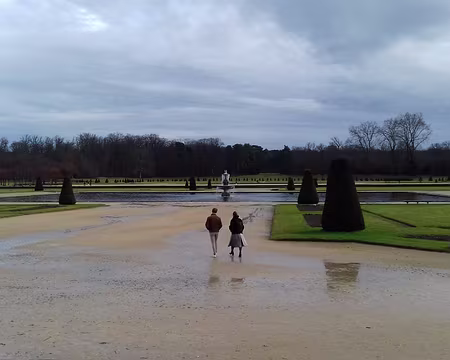 049 Le bassin du Tibre au centre du Grand Parterre aménagé par Le Nôtre