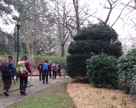 037 Des sentes végétalisées forment une coulée verte entre les immeubles