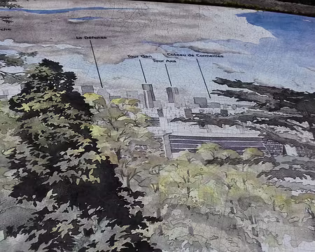 027 Vue sur les tours de la Défense, …