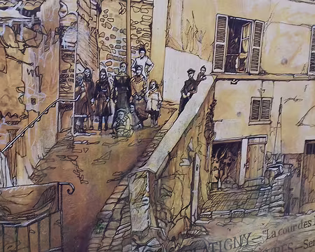 046 et la cour des miracles (Sente d’Avril)