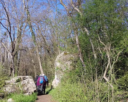 001 Départ de Lardy (Essonne) en direction de Chamarande pour le traditionnel rendez-vous de printemps