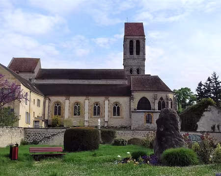 007 Vue de l’église Saint-Côme – Saint-Damien (XI-XVIème siècle) depuis le sud