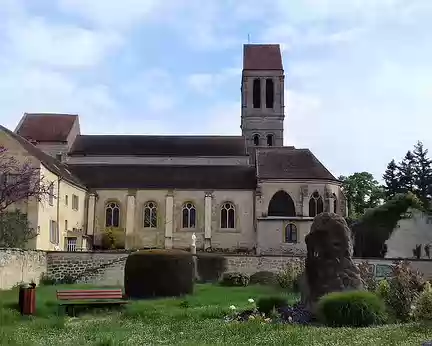 007 Vue de l’église Saint-Côme – Saint-Damien (XI-XVIème siècle) depuis le sud