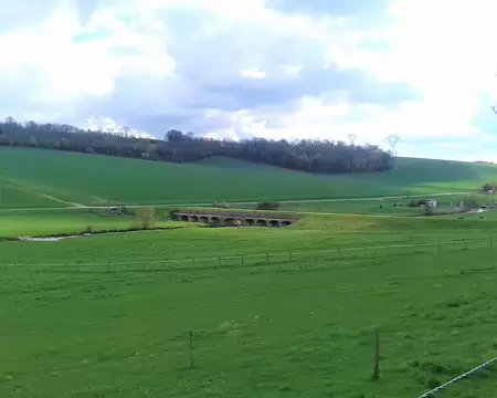 043 Et au milieu coule une rivière : la Mauldre (longueur 35 km)