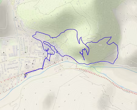 001_J1 29 avril. Visite de Castellane et de la Chapelle du Roc. 5km, +/-180m