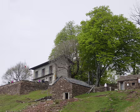 Casa del Alpino ? Le refuge del Alpino était ouvert (samedi) et proposait de délicieux capuccini