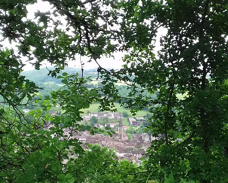 027 Le village de Caylus (altitude 238 m)