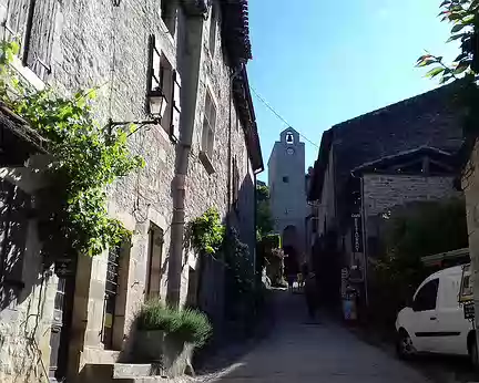 063 Jour 3- Visite du village médiéval de Bruniquel (Tarn-et-Garonne), au sud de Caylus, à la limite du Quercy et du Rouergue